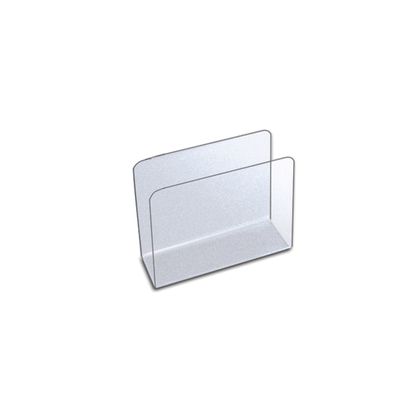 Clear Acrylic Desk File Holder- Small, PK4